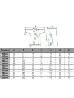 kimono 8 oz 140 cm NEW model 18808551 - Masters