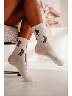 Dámské ponožky model 22044870 Ecru - Milena