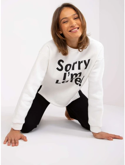 Mikina EM BL model 17189606 ecru - FPrice Mikina EM BL model 17189606 ecru - FPrice