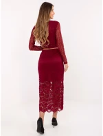 Spódnica MI SD model 21480254 bordowy - FPrice