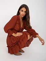 Šaty TW SK BI 0761 1.73P tmavo oranžová