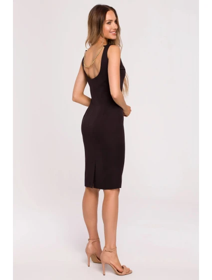 Dámské šaty model 18132994 černé - Moe Dámské šaty model 18132994 černé - Moe