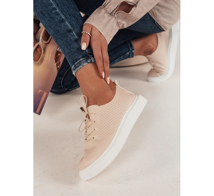 béžová dámská obuv Dstreet model 21973033 - FashionStreet