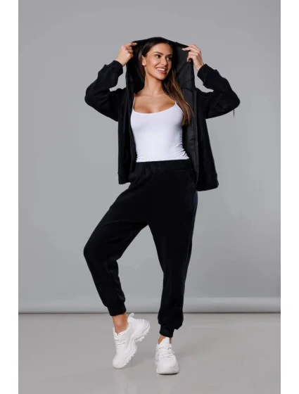 Černý dámský teplákový komplet model 18013286 - LUNA & MIELE