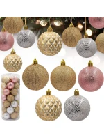 BOMBKA DEKORACYJNA PLASTIKOWA SET 35  RÓŻOWY model 21832993