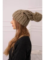 Milano fleecová čiapka K203 khaki