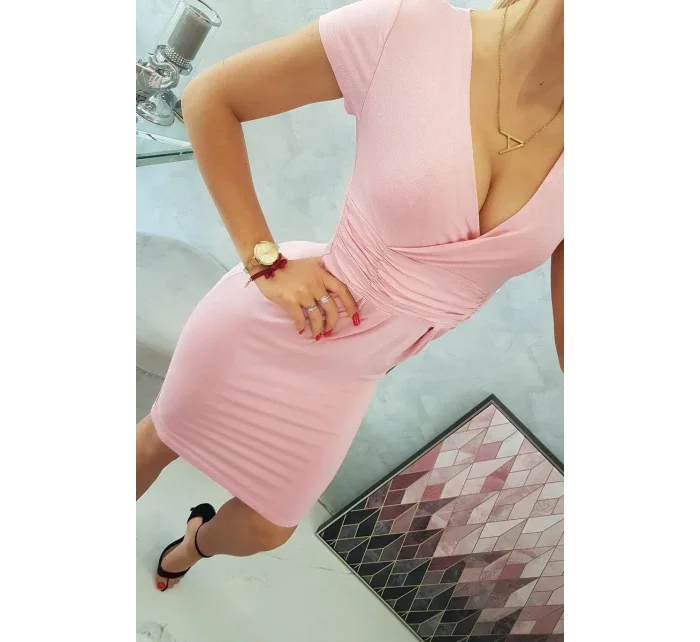 8310 Šaty púdrovo ružové 8310 Šaty púdrovo ružové