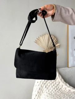 Kabelka taška z eko semiše černá model 21728371 - Boto