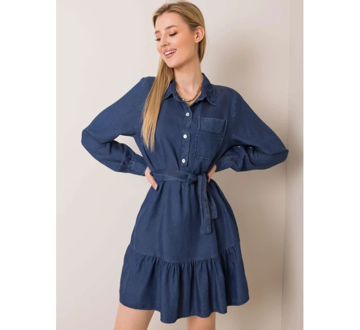 Šaty DHJ SK 3679.52P tmavo modrá