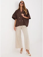 IT KR FL10153KSM.86 hnedý kabát