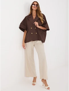 IT KR FL10153KSM.86 hnedý kabát