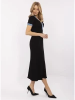 Šaty NM SK K439.78 čierne Šaty NM SK K439.78 čierne