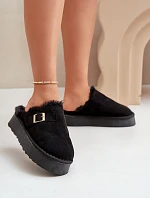 Dámske papuče FA-185 black - Step in Style