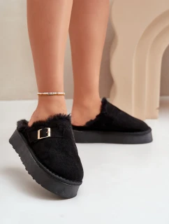 Dámske papuče FA-185 black - Step in Style