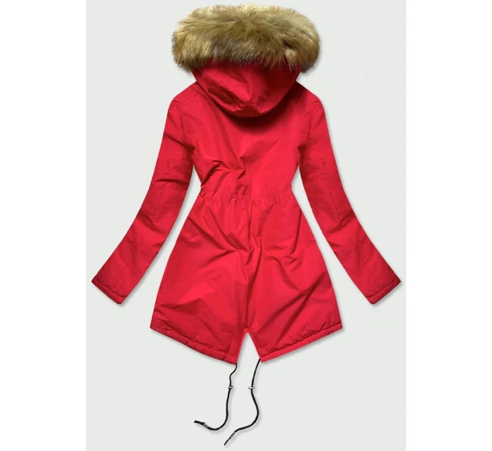 ZIMOWA KURTKA DAMSKA PARKA CZERWONA model 21242289 - S'WEST ZIMOWA KURTKA DAMSKA PARKA CZERWONA model 21242289 - S'WEST