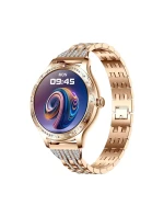Dámské chytré hodinky model 21805569 Náramek růžové zlato - VELTORI Dámské chytré hodinky model 21805569 Náramek růžové zlato - VELTORI