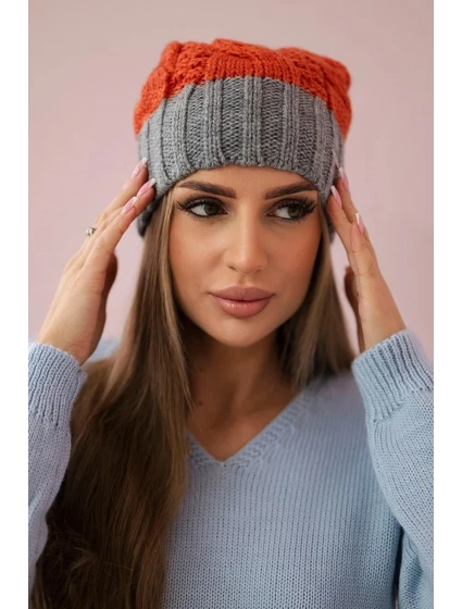 Paris fleecová čepice K212 model 18750075 - K-Fashion Paris fleecová čepice K212 model 18750075 - K-Fashion