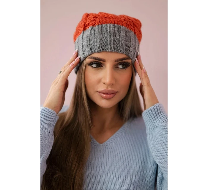 Paris fleecová čepice K212 model 18750075 - K-Fashion Paris fleecová čepice K212 model 18750075 - K-Fashion