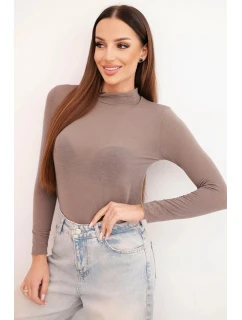 Dámská blůza z model 21777055 s jemným rolákem a dlouhým rukávem fango - K-Fashion