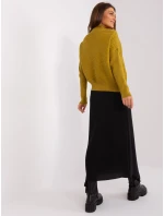Sweter AT SW 2368.36X oliwkowy