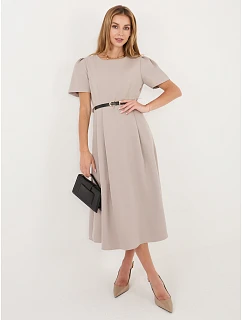 Sukienka MI SK model 22102559 ciemny bezowy - FPrice