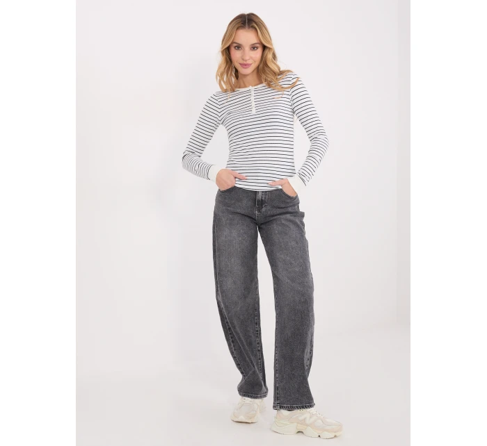 Blúzka WT BZ A1271.49 bielo-čierna Blúzka WT BZ A1271.49 bielo-čierna