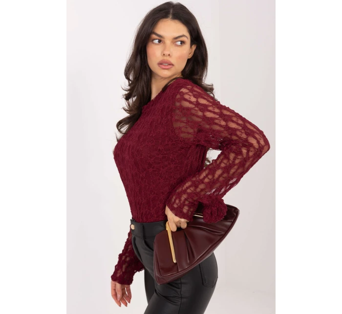 Hodvábna blúzka model 222455 Taliansko Moda