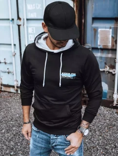 Pánská mikina s potiskem černá Dstreet model 21966166 - FashionStreet