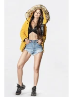 ZIMOWA KURTKA DAMSKA Z KAPTUREM model 21242576 - Ann Gissy