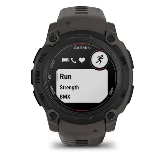 Športové hodinky Garmin Instinct E 40 mm, čierne