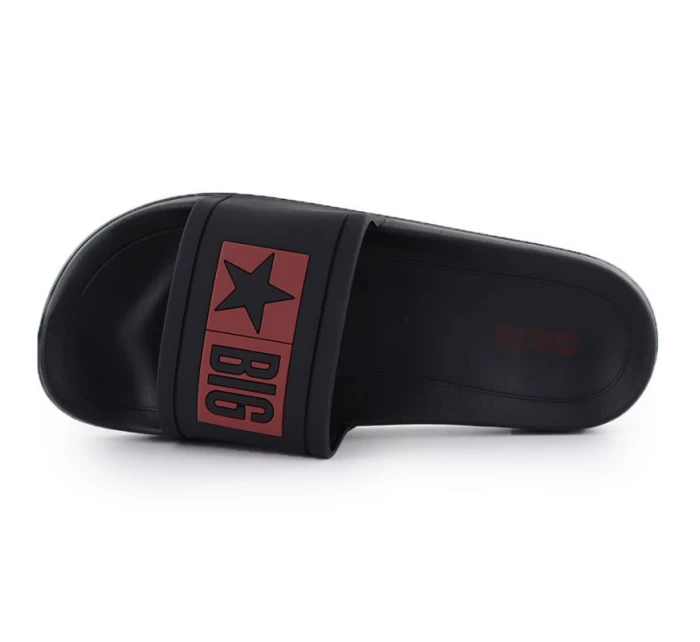 Pánske plážové žabky bazén čierne Big Star TT174A003