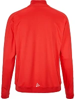 Craft Teamwear Evolve 2.0 Full Zip Jacket M Pánska tréningová bunda 82.4757 jasne červená Craft Teamwear Evolve 2.0 Full Zip Jacket M Pánska tréningová bunda 82.4757 jasne červená