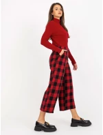 Nohavice LK SP 509097.20P čierno-červené Nohavice LK SP 509097.20P čierno-červené