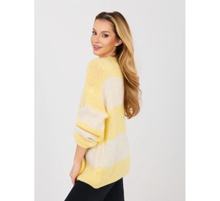 Sweter MI SW model 21937180 jasny żółty - FPrice