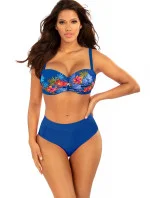 Dámske dvojdielne plavky Bali 2 S730BL2-4 Blue-Flowers - Vlastné