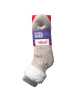 Extrémne teplé ponožky EXTRA WARM SOCKS - BELLINDA - béžová
