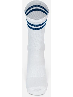 Mr. Socks L 05004 Tenisové ponožky „Basic“ 88.5004 biele/námornícka modrá