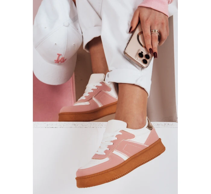Dámské tenisky na platformě pink Dstreet model 21983709 - FashionStreet Dámské tenisky na platformě pink Dstreet model 21983709 - FashionStreet