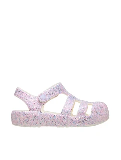 Detské sandále Crocs Classic Glitter Fismerman pink 212644 0WV