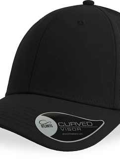 Atlantis Headwear Bolt 6-panelová čiapka „Bolt“ 33.0136 čierna