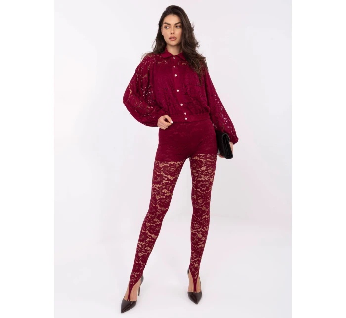 MI KS košeľa C239.78 bordová