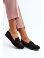 Dámské semišové klasické mokasíny černá Ontala Dámské semišové klasické mokasíny černá Ontala