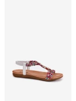 Dámské Ploché Sandály S Pásky A Přezkami  Multikolor model 21693421 - Artiker