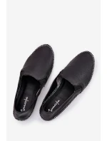 Skórzane Baleriny Maciejka T3512-71 Czarne