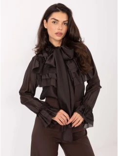 Koszula IT KS model 21795610 ciemny brązowy - FPrice