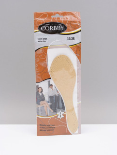Corbby LEDER STICK Kožené vložky, vložky do topánok