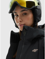 Dámska lyžiarska helma so vstavanými okuliarmi 4FWAW23AHELF032-20S čierna - 4F
