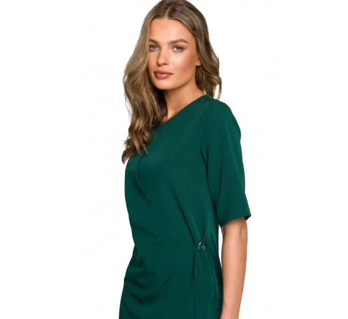 Dvojvrstvové šaty s predným dielom S326 - Stylove