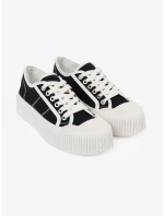 Trendy tenisky dámské černé platforma Trendy tenisky dámské černé platforma