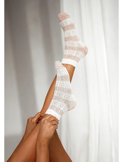 ponožky model 20901661 Pruhovaný vzor 3741 - Milena